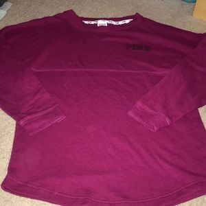 Magenta purple PINK Victoria secret long sleeve